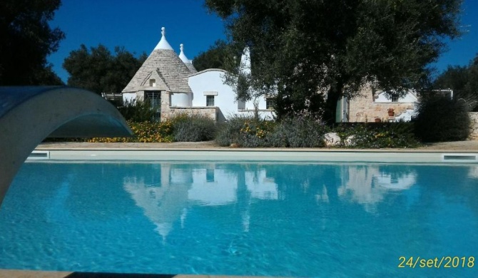 Villa "Sunsland"- Trullo di Due Alloggi da 6 prs, max 12 prs