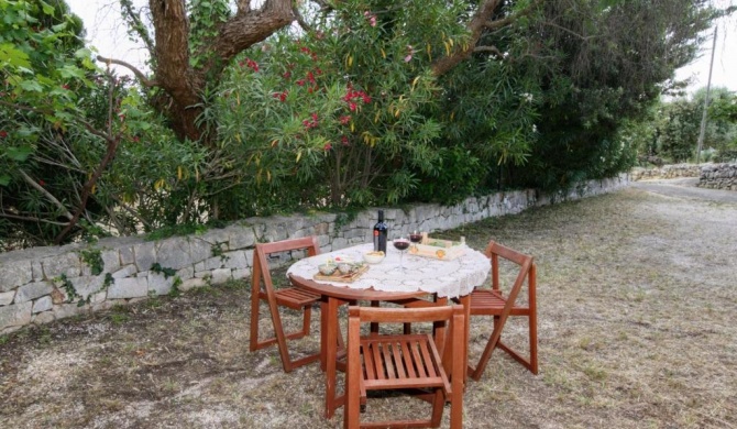 Typical trullo with conical roof in excellent area close to the sea