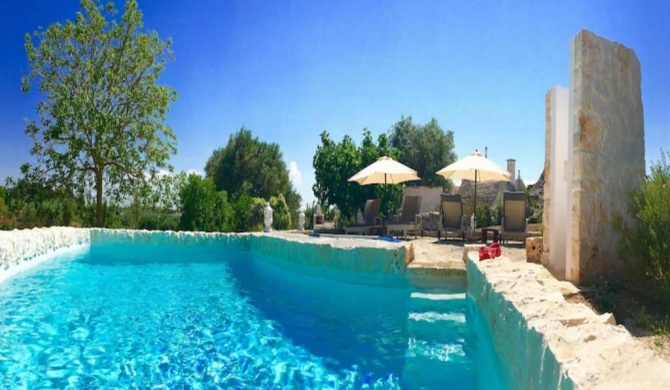 Trullo Cielo Cielo with pool