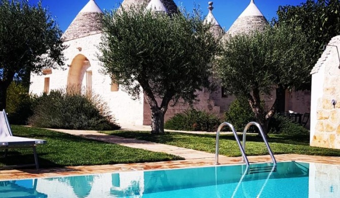 Trulli Terrarossa con Piscina