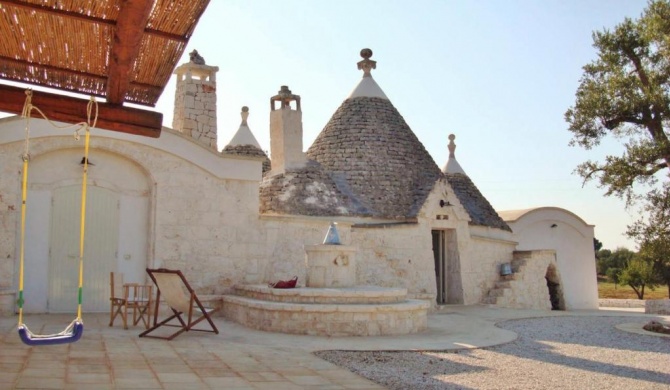 Villa 4 trulli, sea view, vista mare, isolata